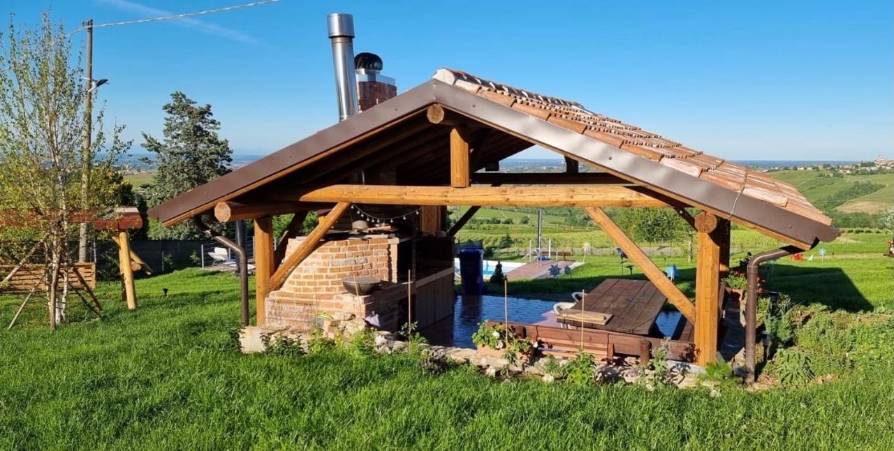 Casa Vacanza Con Piscina,Area Giochi Bambini. Santa Maria della Versa Exterior foto